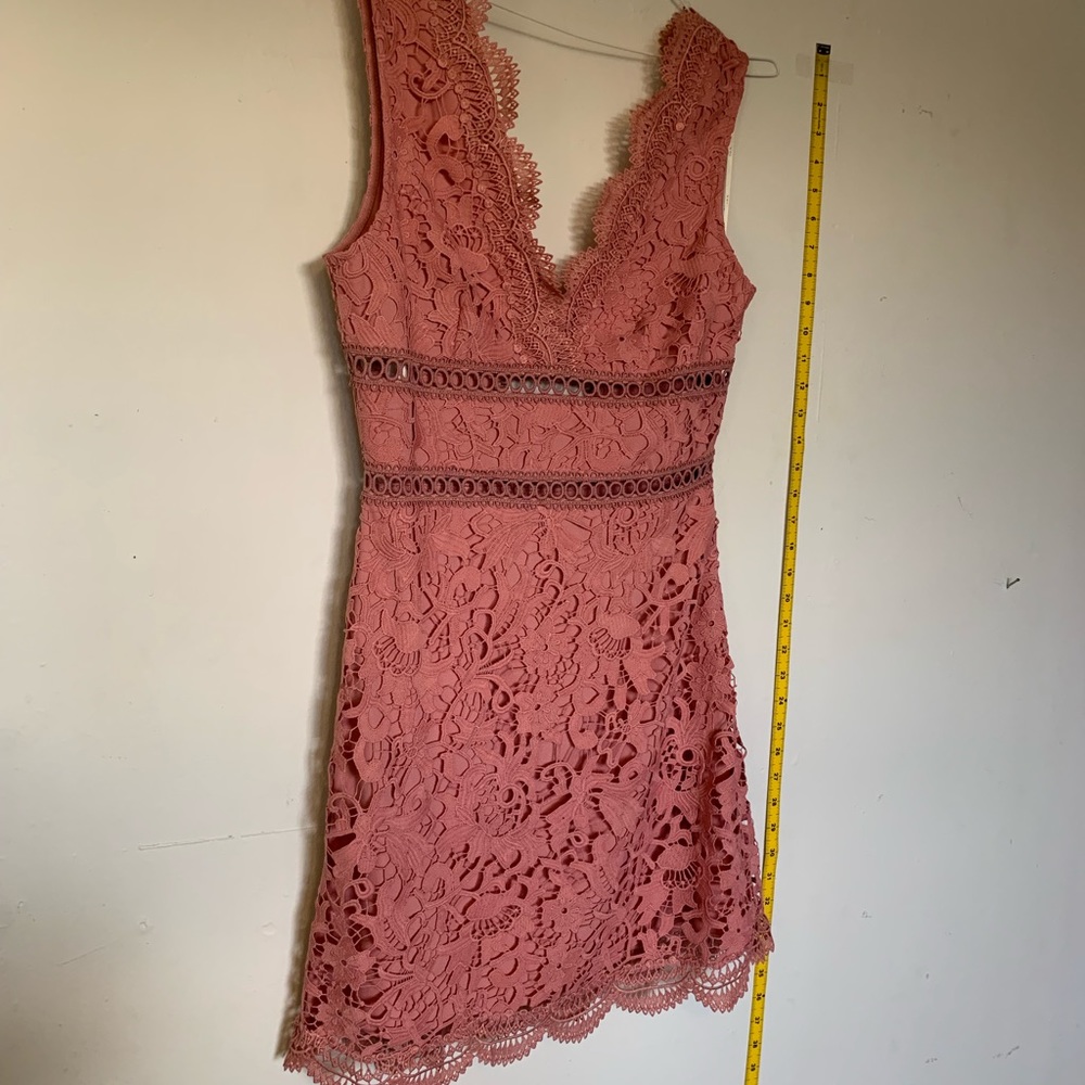 J.O.A. JOA Pink lace dress 👗
